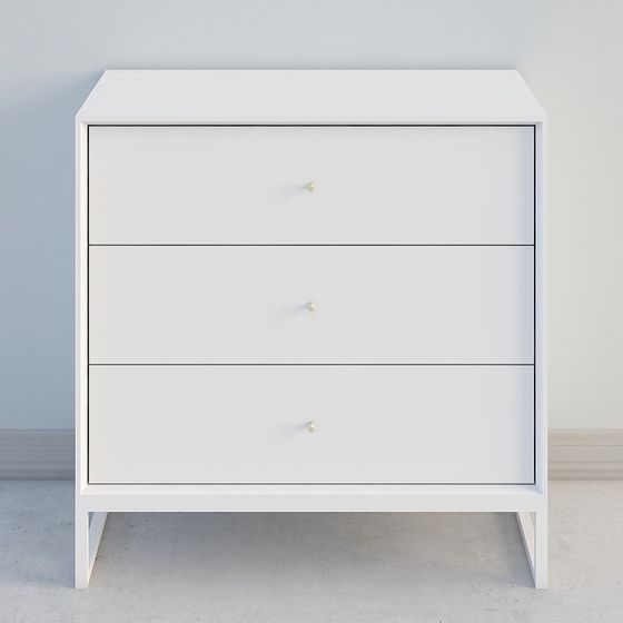 Marvel +3 Ripiani + Cassetto Bianco