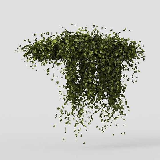 Vine Wings 3D model - Low-Poly Realistic Design