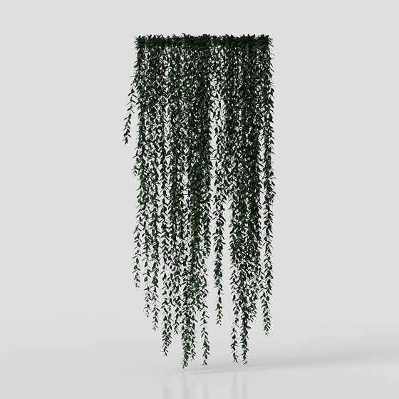 Hanging Plant Wall 3D Model
