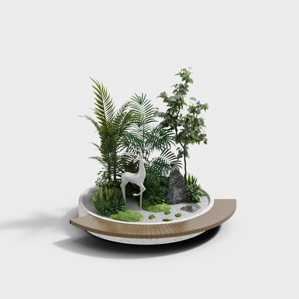 Indoor tree pool seating