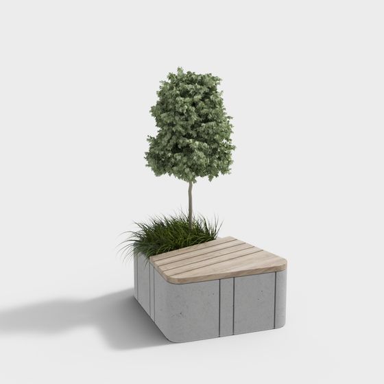 Urban Oasis Seat 3D model