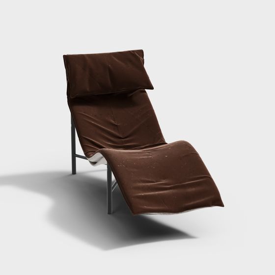 Stylish Lounge Chair 3D model for Modern Design
