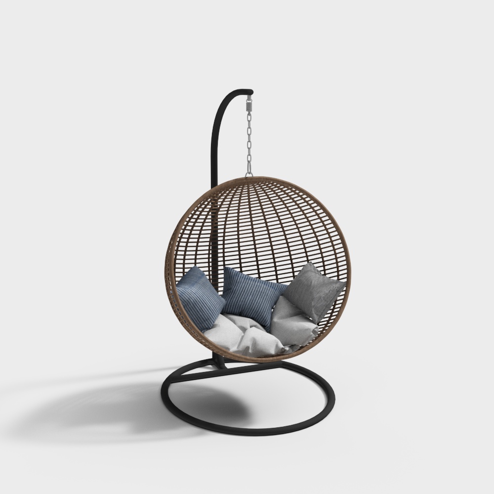 Outdoor Swing Chair 3D Models for Relaxing & Playful Yards