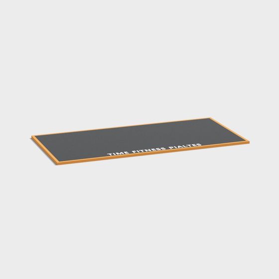 Time Fitness Pilates Mat 3D model