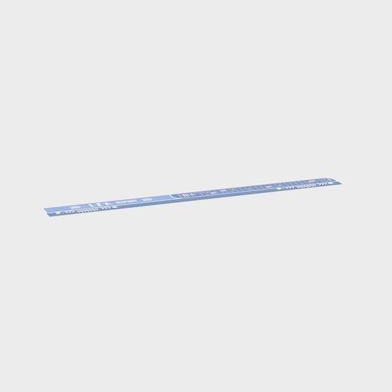 Realistic Low-Poly Ruler 3D model