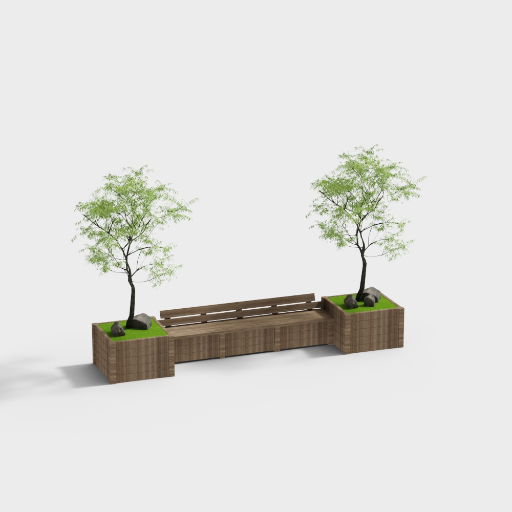tree pool seats