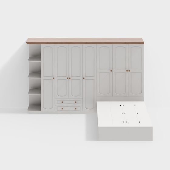 Urban Storage Cabinet 3D model
