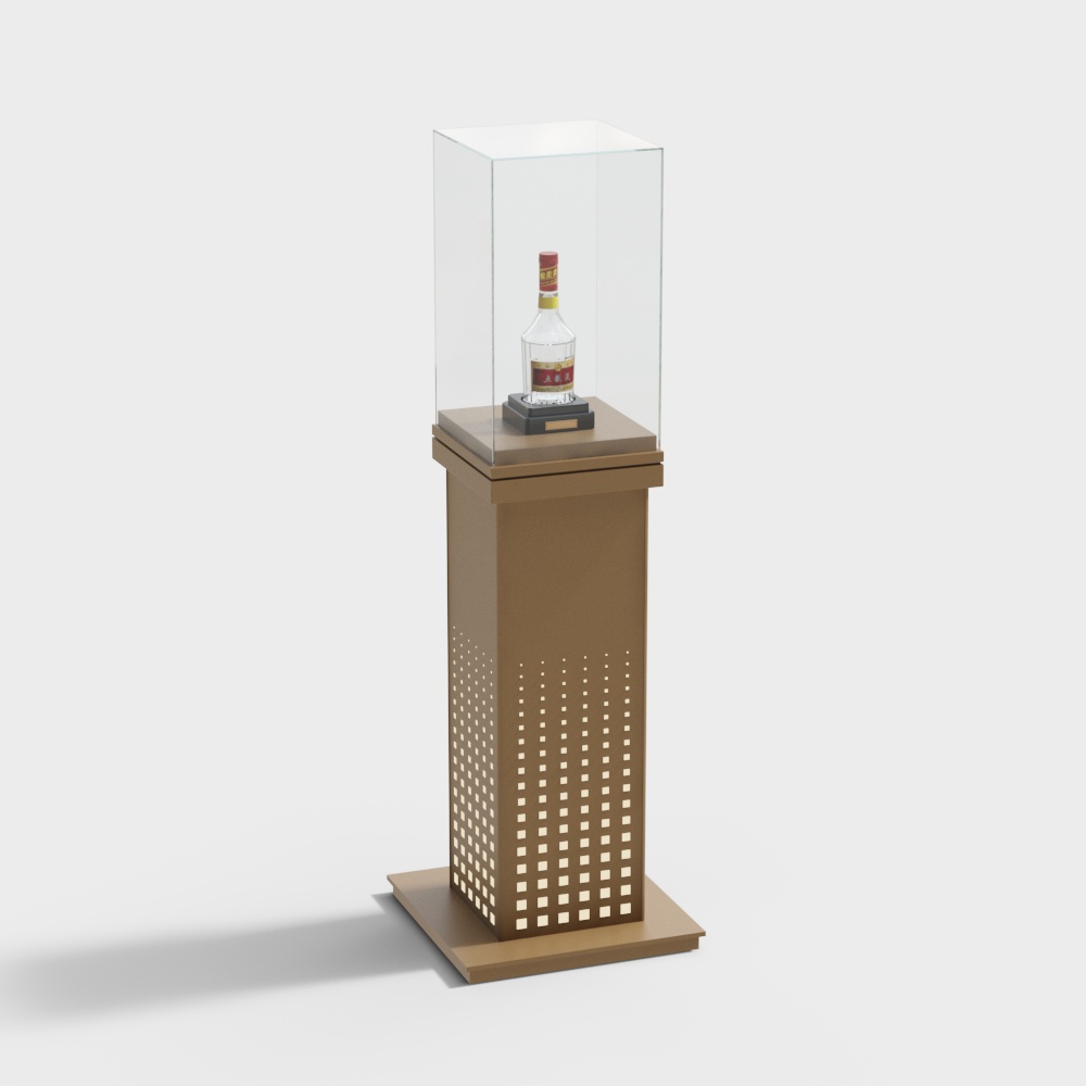 Liquor exhibition stand