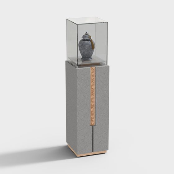 Showcase 3D model with Unique Design