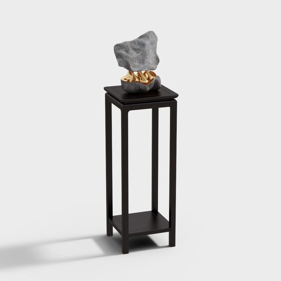 Rock Sculpture 3D model for Creative Projects