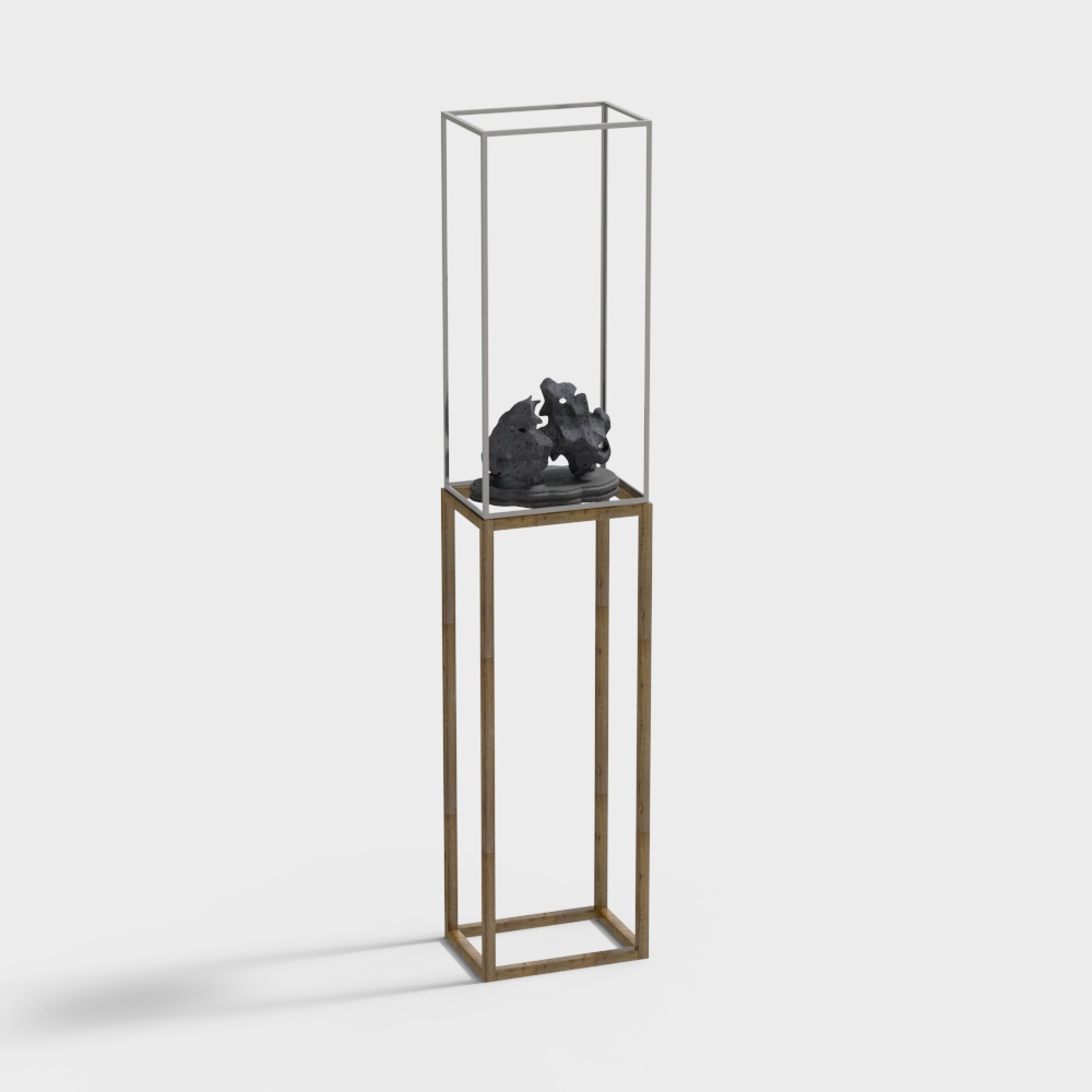 Exhibition hall window showcase