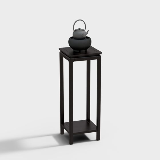 Minimalist Side Table 3D model