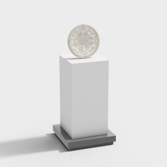 Artistic Column 3D model