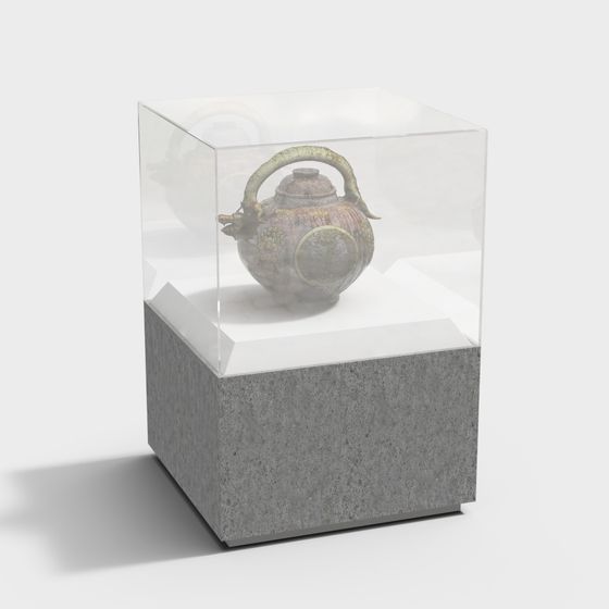 Ancient Charm Teapot 3D model