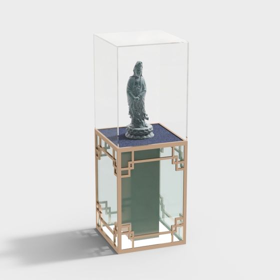 Oriental Icon Display Stand 3D Model