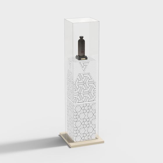 Geometric Showcase 3D model