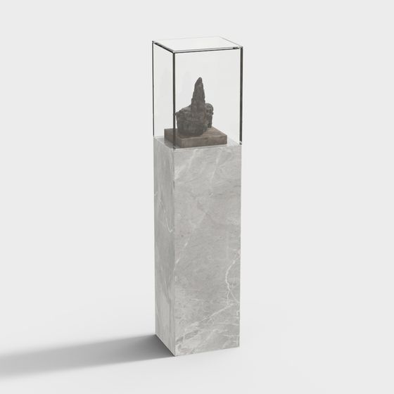 Showcase 3D model with Unique Design