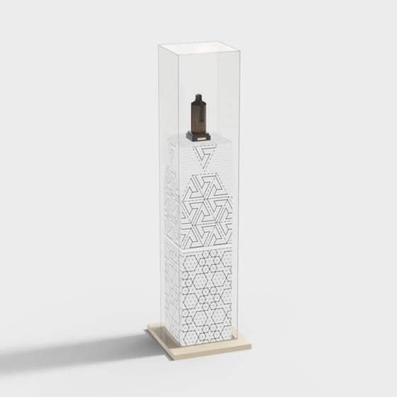 Geometric Showcase 3D model