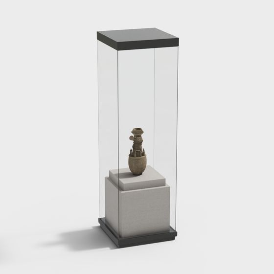Stunning Museum Display Case 3D model