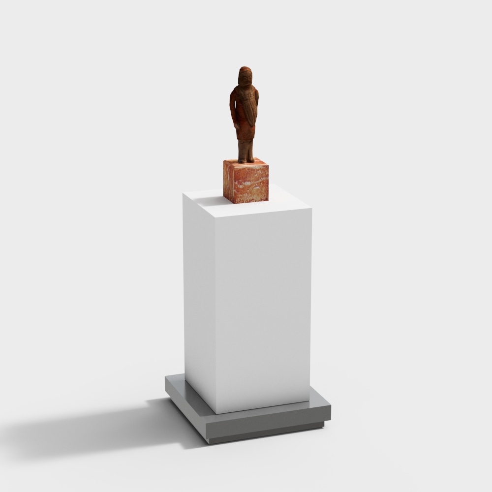Ancient Terracotta Figurine 3D model