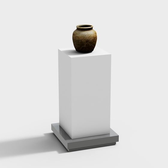Ancient Charm Vase 3D model for Creative Projects
