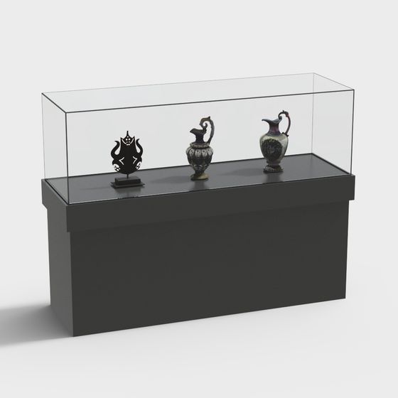 Museum Exhibit 3D model for Creative Projects