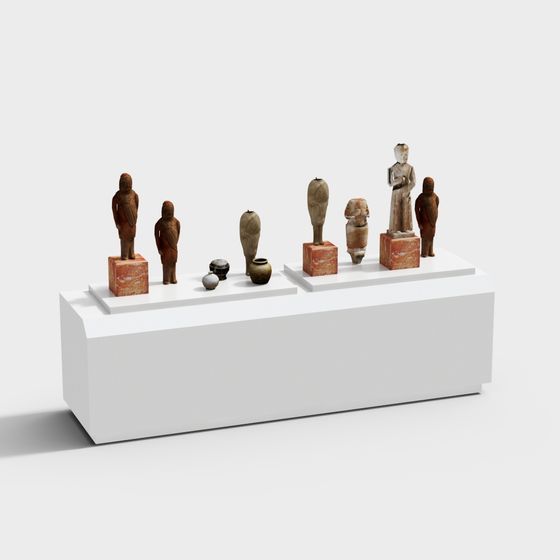 Rich Historical Low-Poly 3D Models