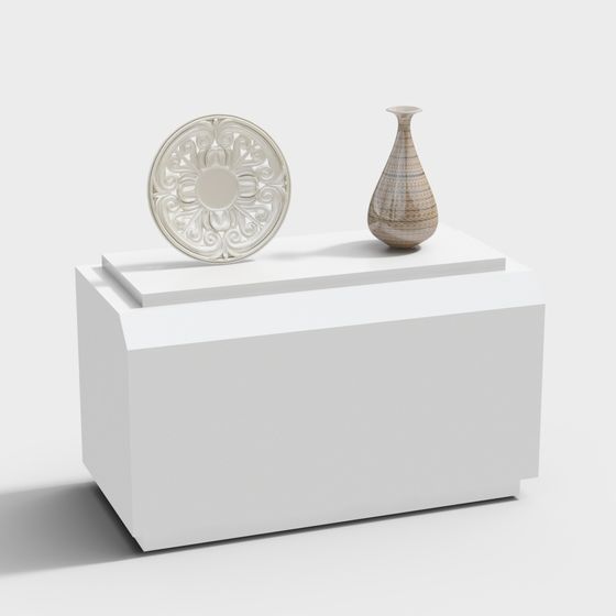 Art Decorative Display Stand 3D model