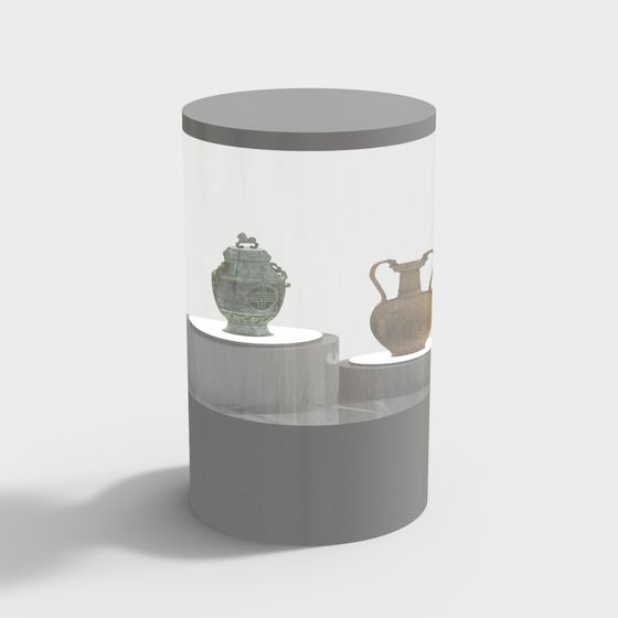 Storytelling Display Cabinet 3D model