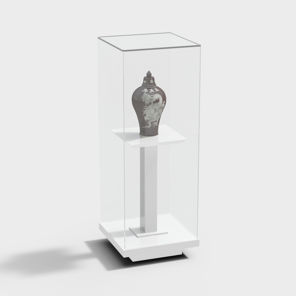 Exhibition hall display rack