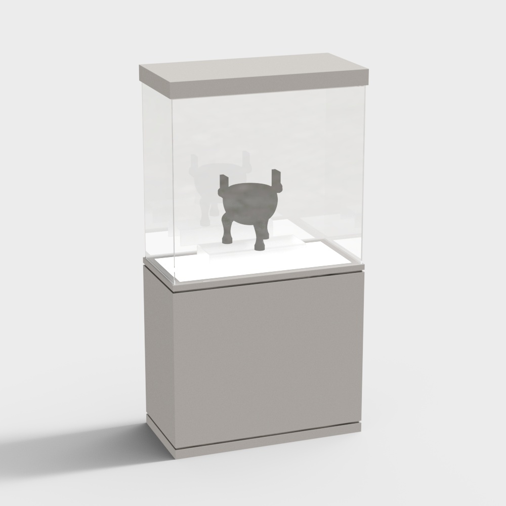 Minimalistic Showcase 3D model