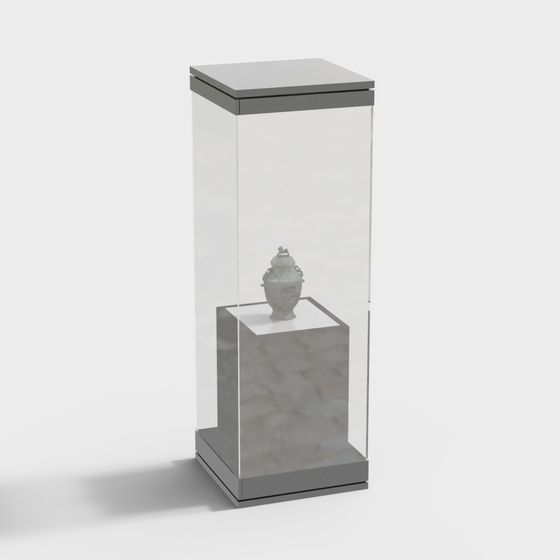 Elegant Showcase 3D model for Modern Design