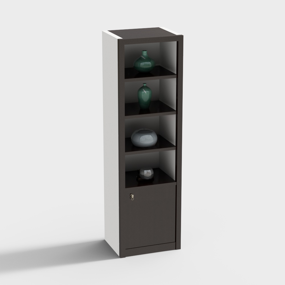 Exhibition hall display cabinet