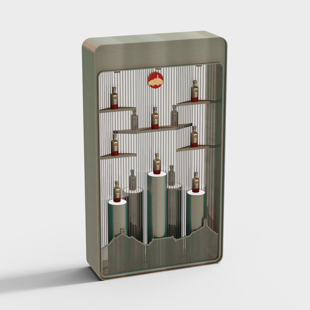 แท่นจัดแสดงเหล้า