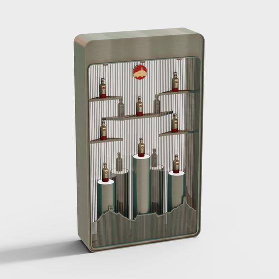 แท่นจัดแสดงเหล้า