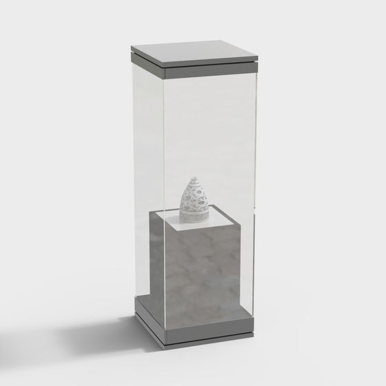 Chic Display Cabinet 3D model for Creative Projects