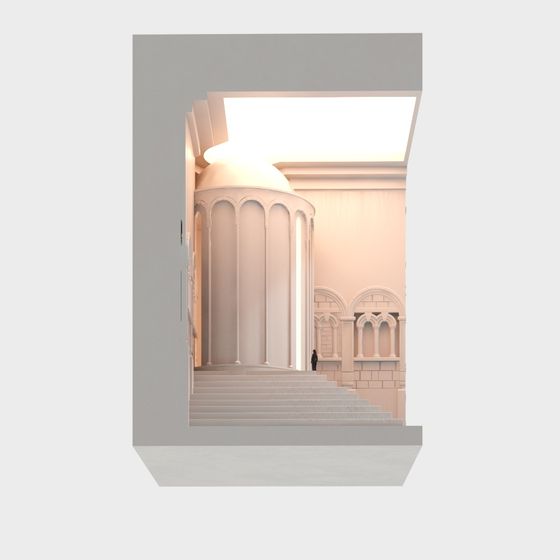Light Sanctuary 3D model for Creative Projects