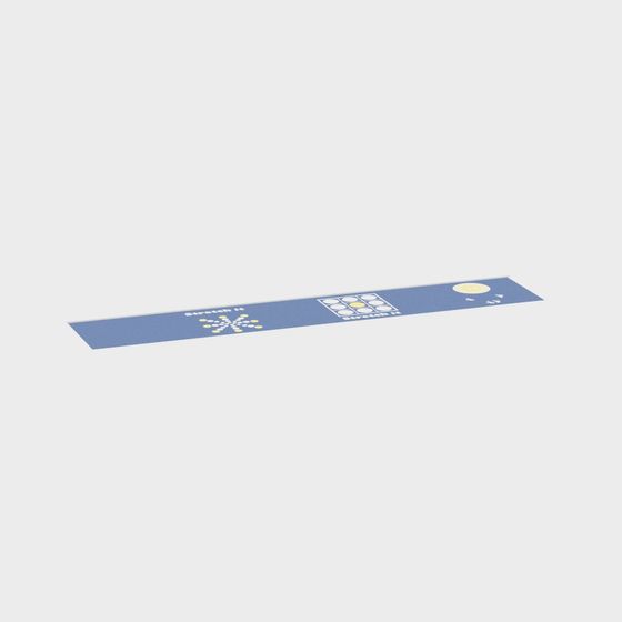 Stylish Low-Polygon Yoga Mat 3D model