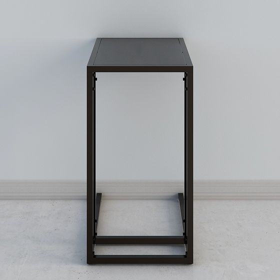 Elegant Minimalist Side Table 3D model