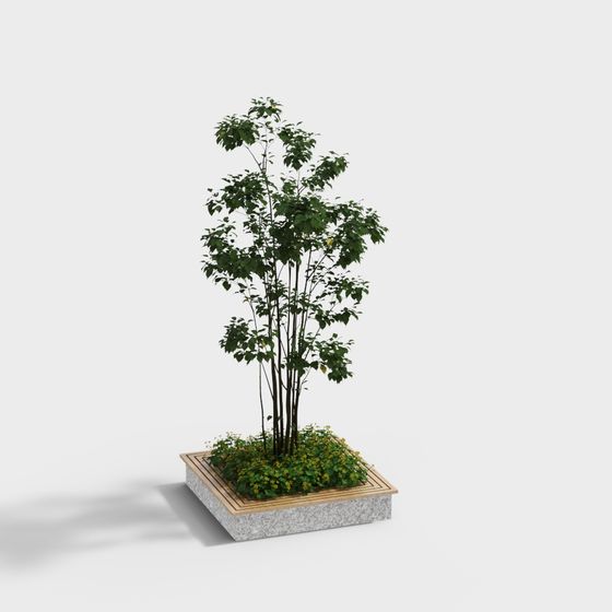 Urban Oasis 3D Model Design