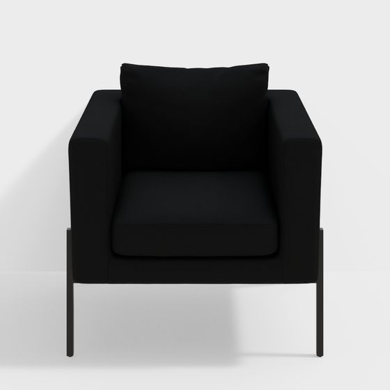 Urban Sofa 3D model - Modern Minimalist Design