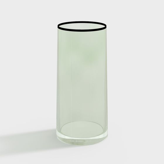Transparent Glass Cup 3D model
