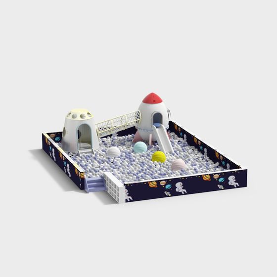 Galactic Playzone 3D Model