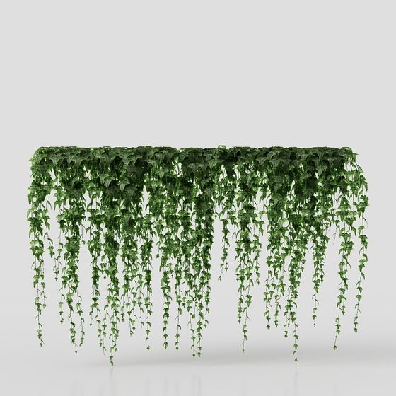 Realistic 3D Plant Wall Model for Creative Projects