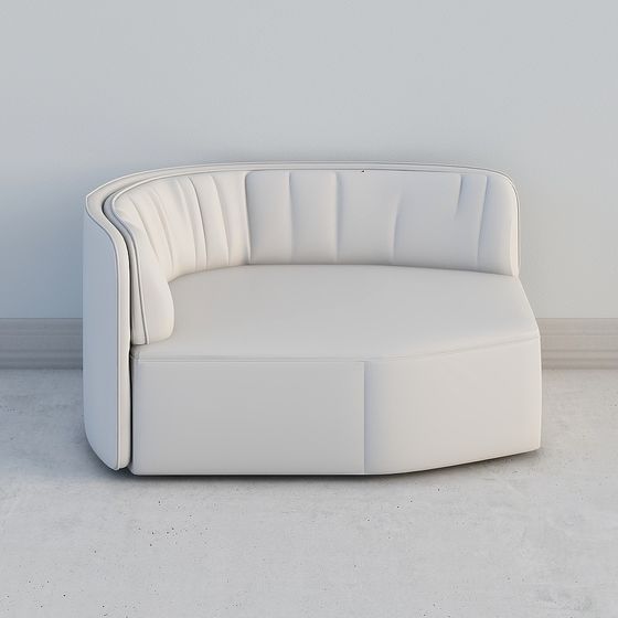 Curve Comfort 3D model Sofa for Modern Interiors