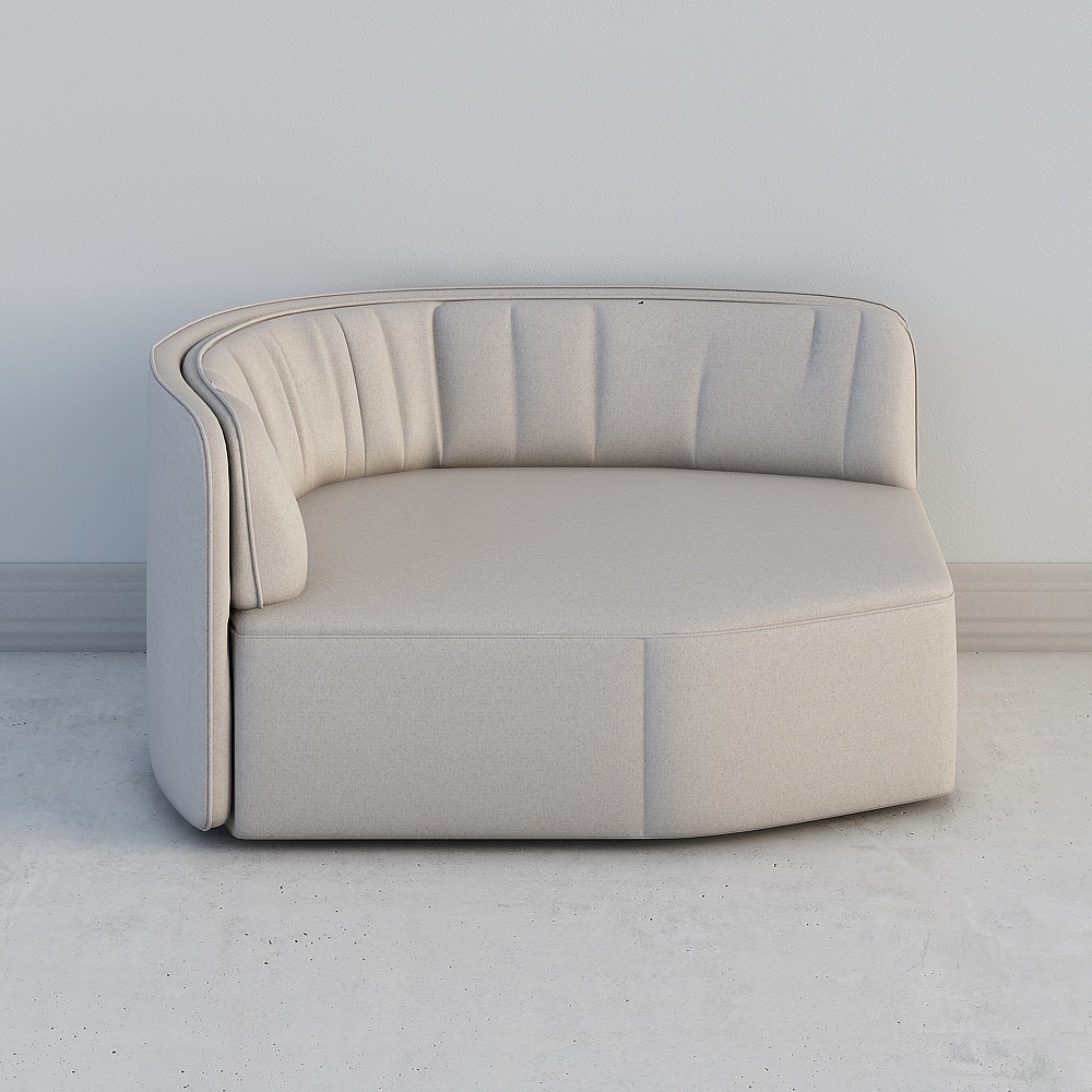 Curve Comfort 3D model Sofa Design