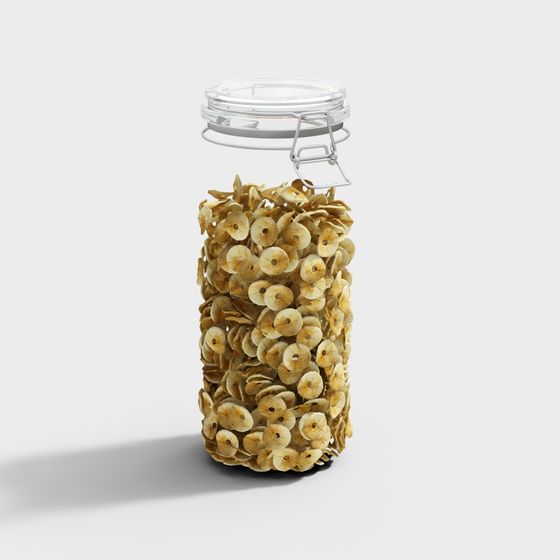 Lively Dried Fruit Jar 3D model