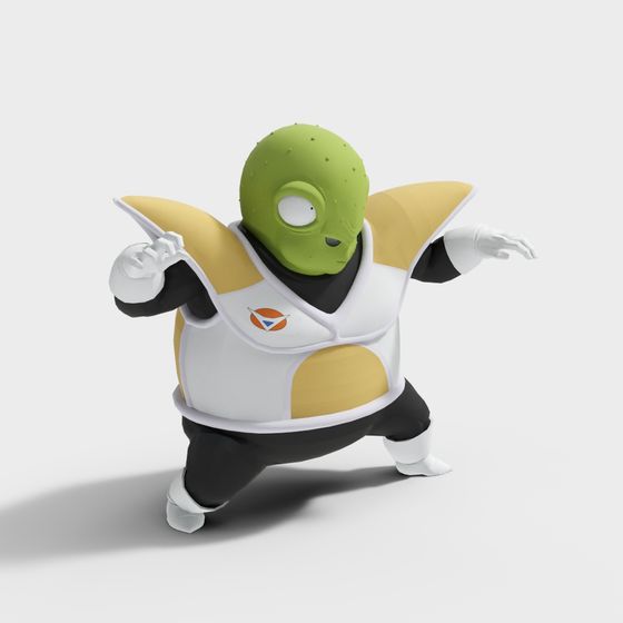 Interstellar Warrior 3D Model