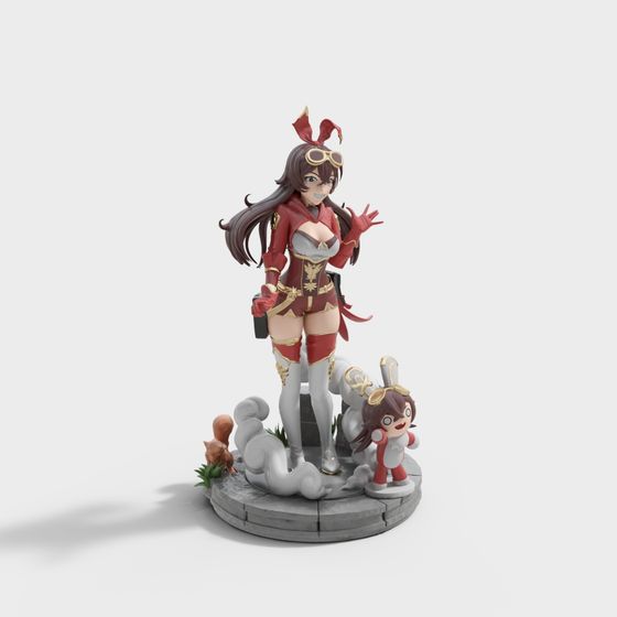 Genshin Impact Amber Figure