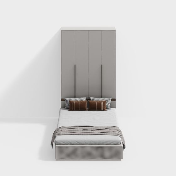 Urban Retreat Bed 3D model